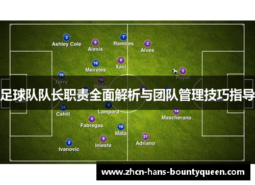 足球队队长职责全面解析与团队管理技巧指导